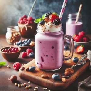 Berry Nut Milkshake