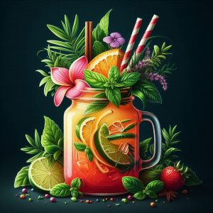 Tropical Fusion (Mocktail)